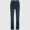 Jeans rectos de talle alto