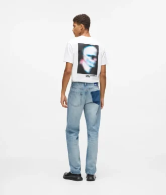 Jeans rectos sin bolsillos