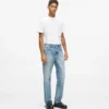 Jeans rectos sin bolsillos