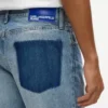 Jeans rectos sin bolsillos