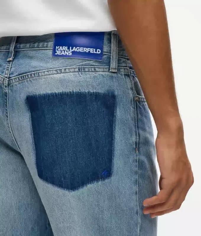 Jeans rectos sin bolsillos
