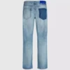 Jeans rectos sin bolsillos