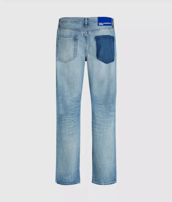Jeans rectos sin bolsillos