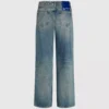 Jeans relajados de talle medio