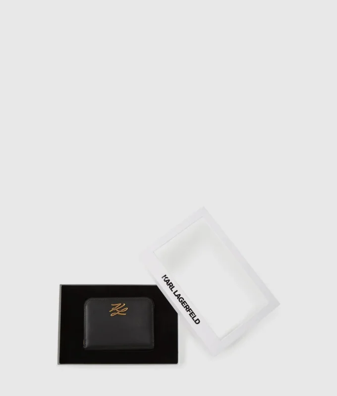 K/Autograph, cartera mediana con cremallera