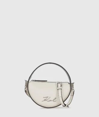 K/Bolso bandolera redondo Signature