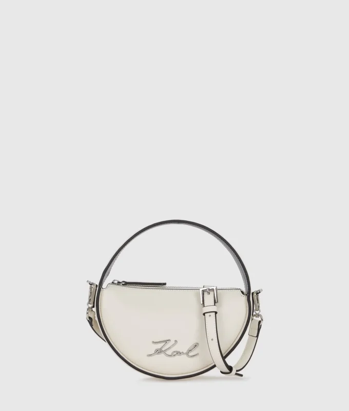 K/Bolso bandolera redondo Signature
