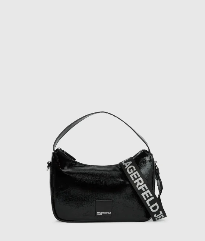 Mini bolso hobo brillante