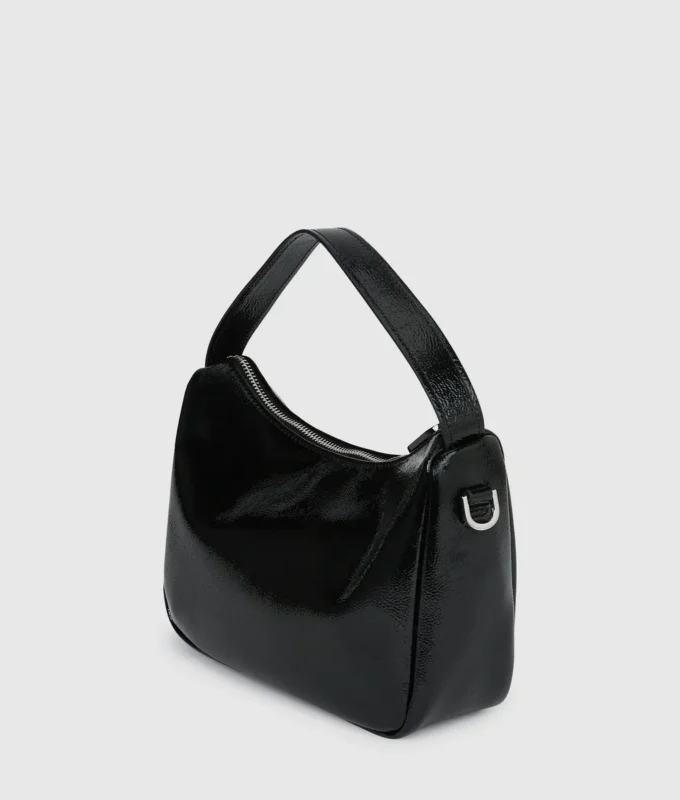 Mini bolso hobo brillante