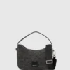 Mini bolso hobo de denim