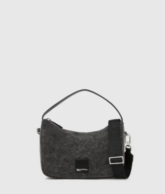 Mini bolso hobo de denim