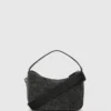 Mini bolso hobo de denim