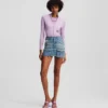 MINIFALDA UTILITARIA DE DENIM