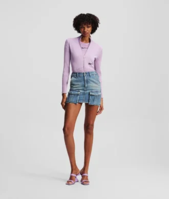 MINIFALDA UTILITARIA DE DENIM