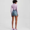 MINIFALDA UTILITARIA DE DENIM