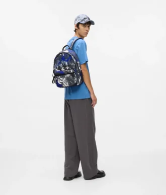 Mochila con estampado de graffiti