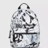Mochila con estampado gráfico integral