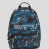 MOCHILA DE NYLON CON ESTAMPADO DIGITAL