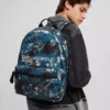 MOCHILA DE NYLON CON ESTAMPADO DIGITAL
