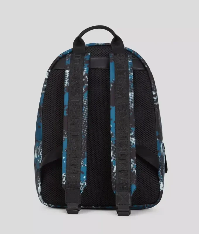 MOCHILA DE NYLON CON ESTAMPADO DIGITAL