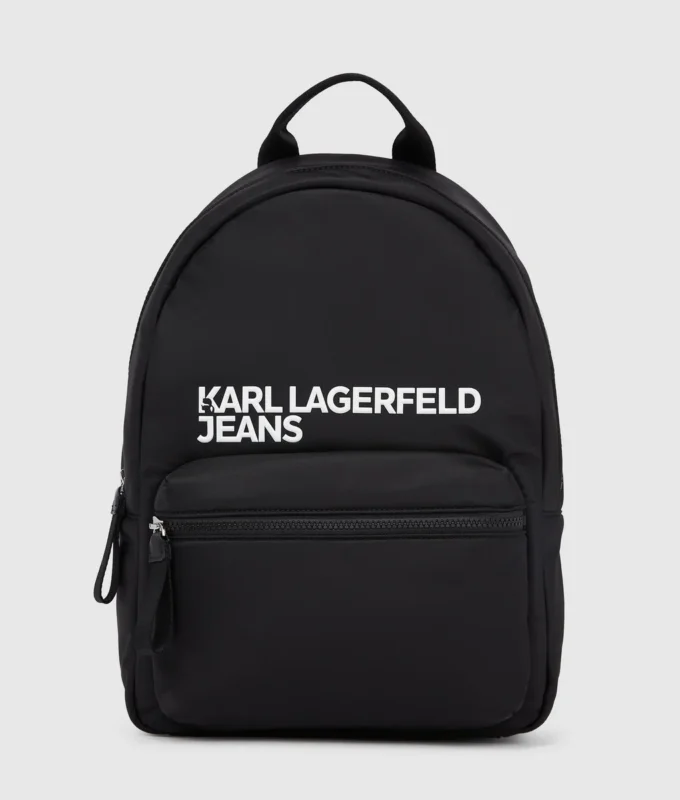 Mochila de nylon con logotipo