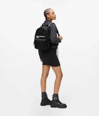 Mochila de nylon con logotipo