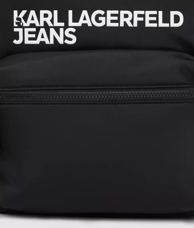 Mochila de nylon con logotipo