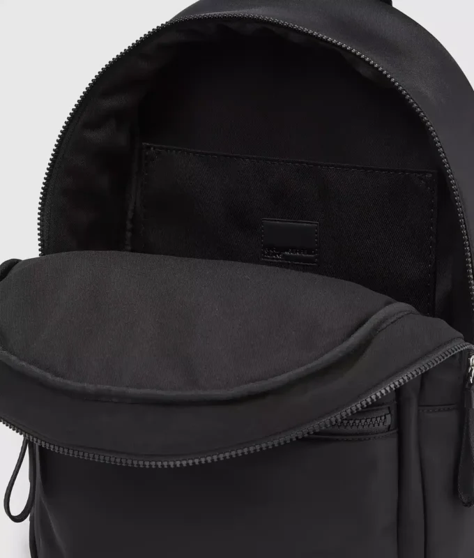 Mochila de nylon con logotipo