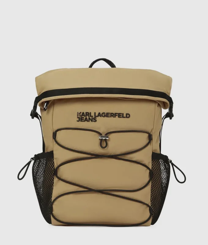 Mochila utilitaria con cordón