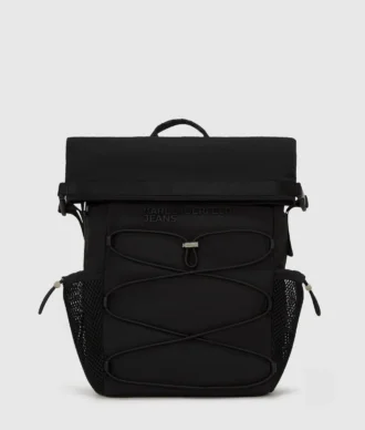 Mochila utilitaria con cordón