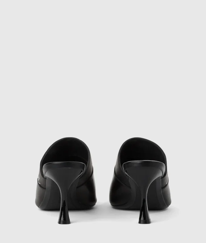 Mules con tacón Sienna
