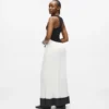 Pantalones anchos plisados