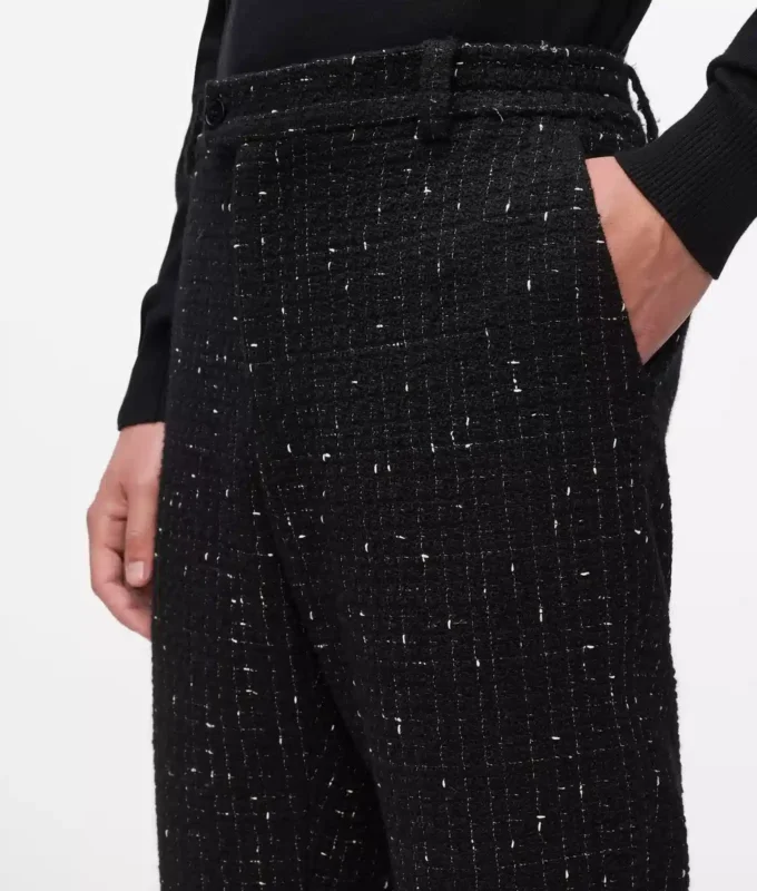Pantalones bouclé
