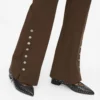 Pantalones con botones a presión