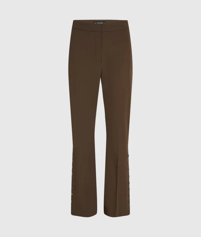 Pantalones con botones a presión