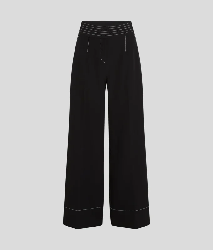 PANTALONES CON COSTURAS EN CONTRASTE