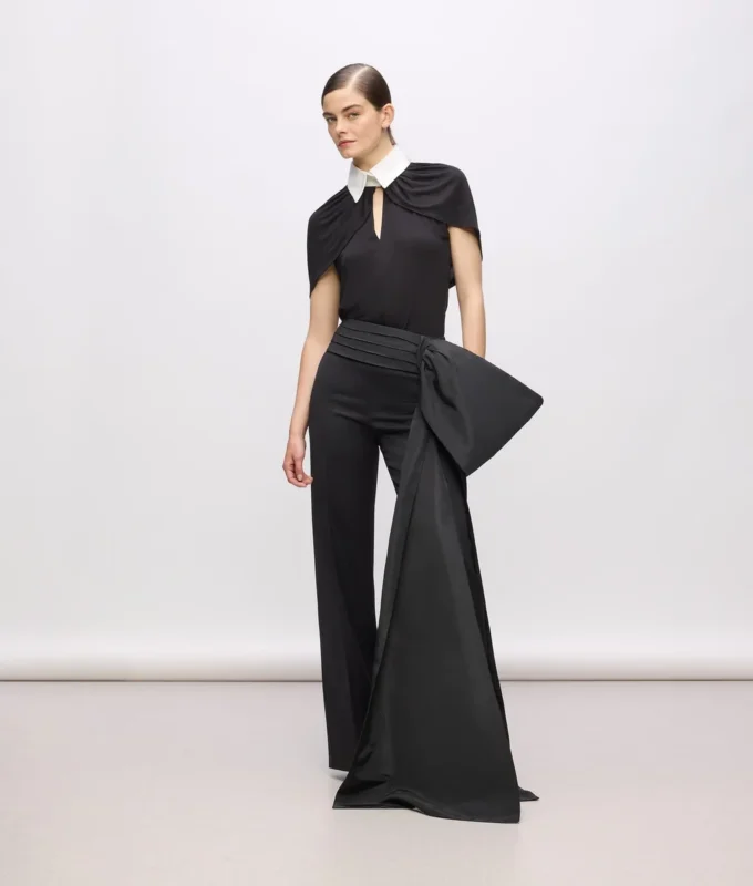 Pantalones con detalle de lazo KL Studio
