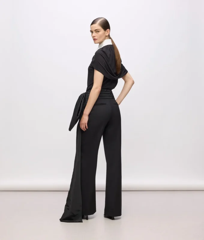 Pantalones con detalle de lazo KL Studio