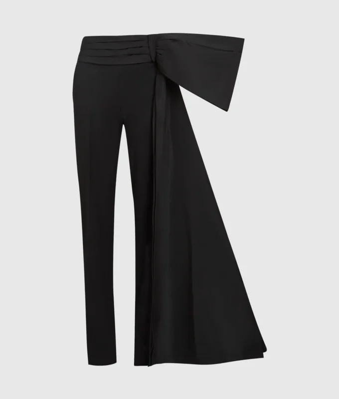 Pantalones con detalle de lazo KL Studio