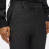 Pantalones con detalles de satén