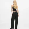 Pantalones con doble cinturilla