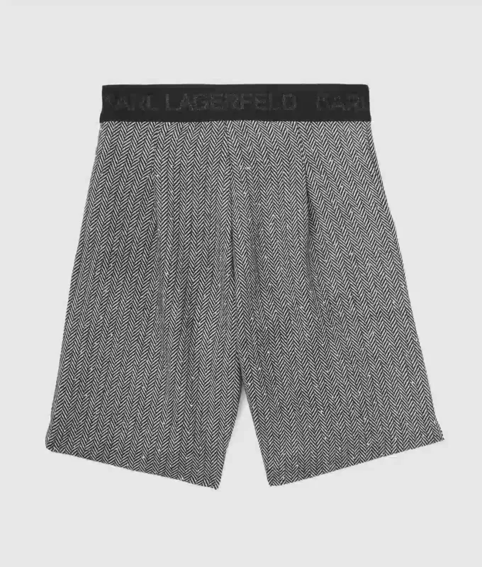 Pantalones cortos bouclé para niña