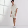 PANTALONES CORTOS CON ESTAMPADO INTEGRAL