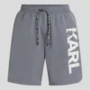 PANTALONES CORTOS DE BAÑO LARGOS CON LOGOTIPO