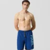 PANTALONES CORTOS DE BAÑO LARGOS CON LOGOTIPO