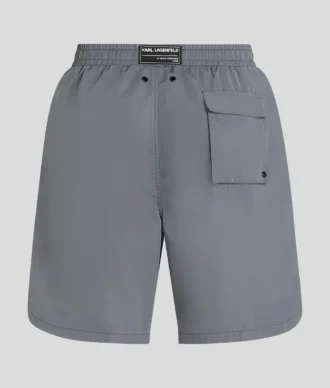 PANTALONES CORTOS DE BAÑO LARGOS CON LOGOTIPO