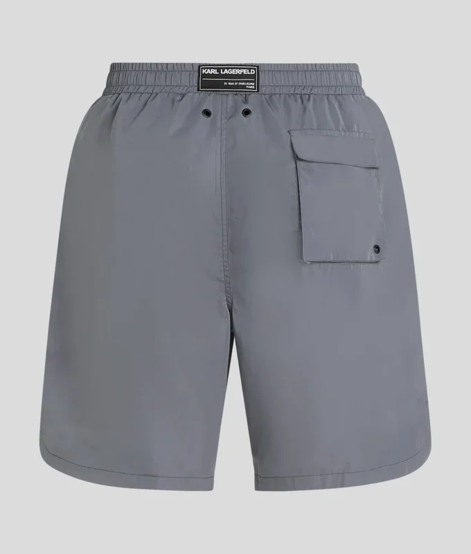 PANTALONES CORTOS DE BAÑO LARGOS CON LOGOTIPO