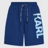PANTALONES CORTOS DE BAÑO LARGOS CON LOGOTIPO