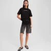 PANTALONES CORTOS DE DENIM OMBRÉ