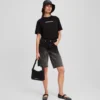 PANTALONES CORTOS DE DENIM OMBRÉ